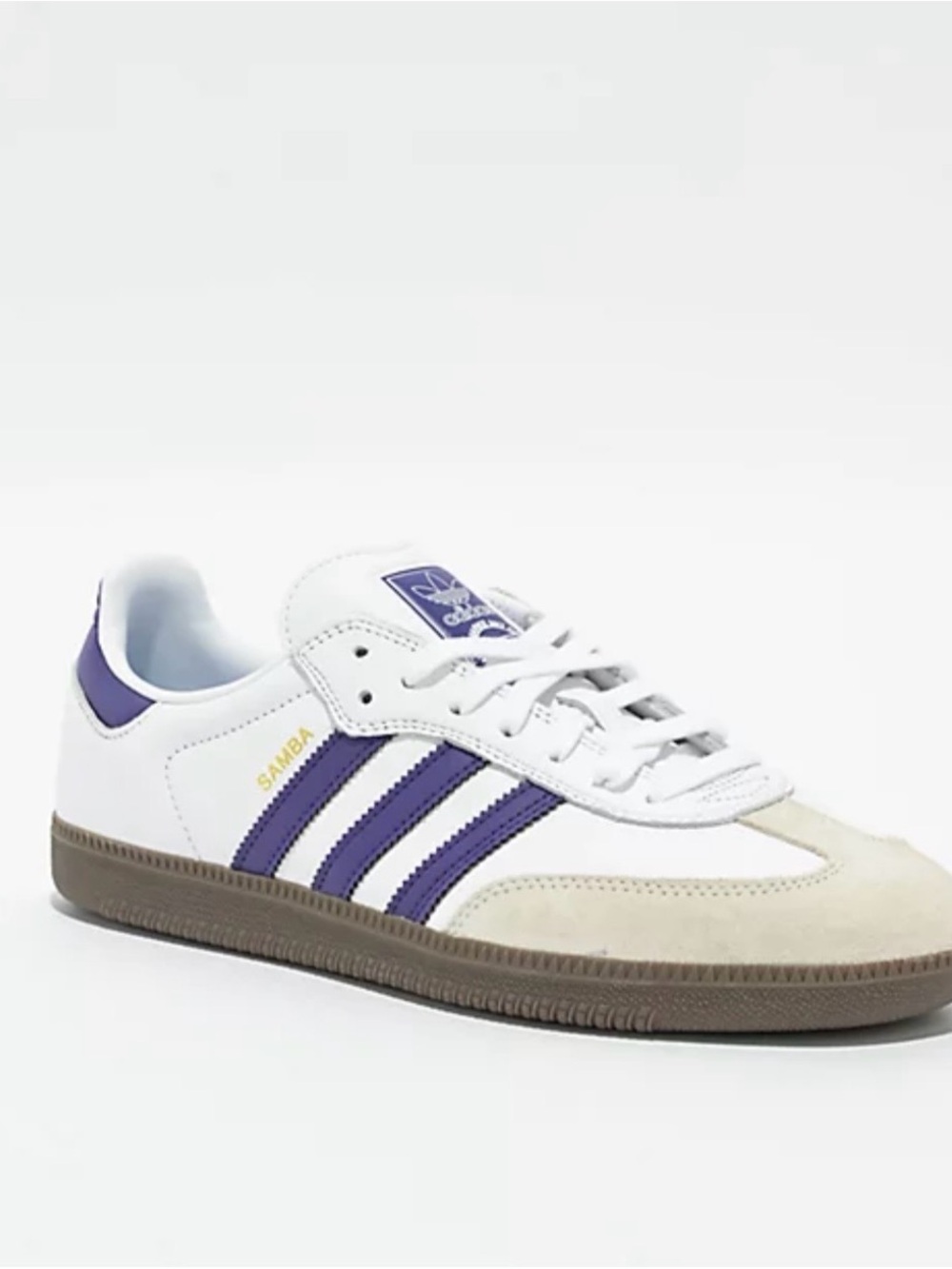 adidas Samba ADV White Collegiate Purple